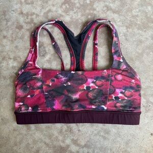 Lululemon Splendour Bra Poppy Petals size 6